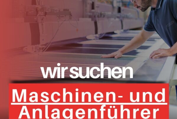 Maschinen- und Anlagenführer