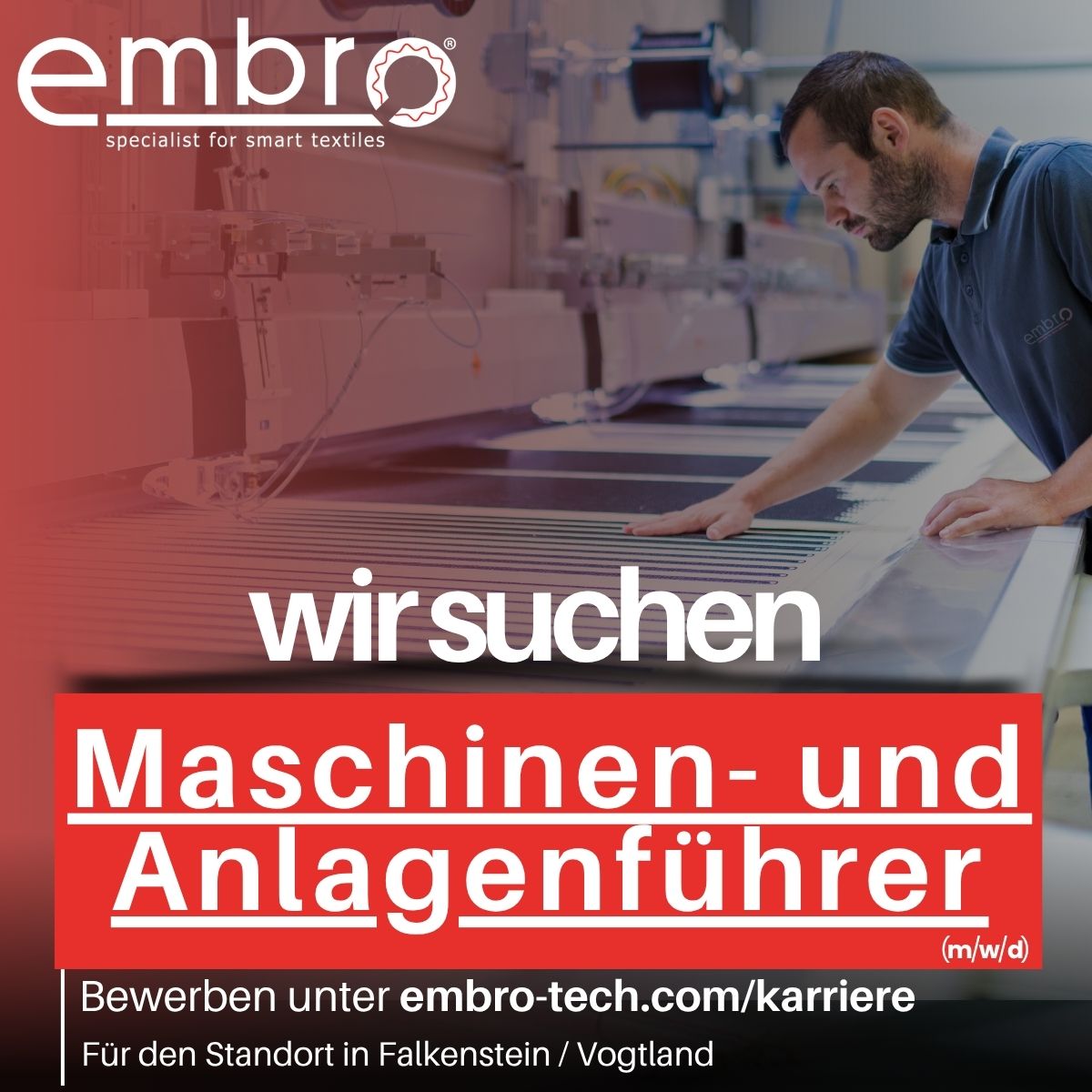 Maschinen- und Anlagenführer