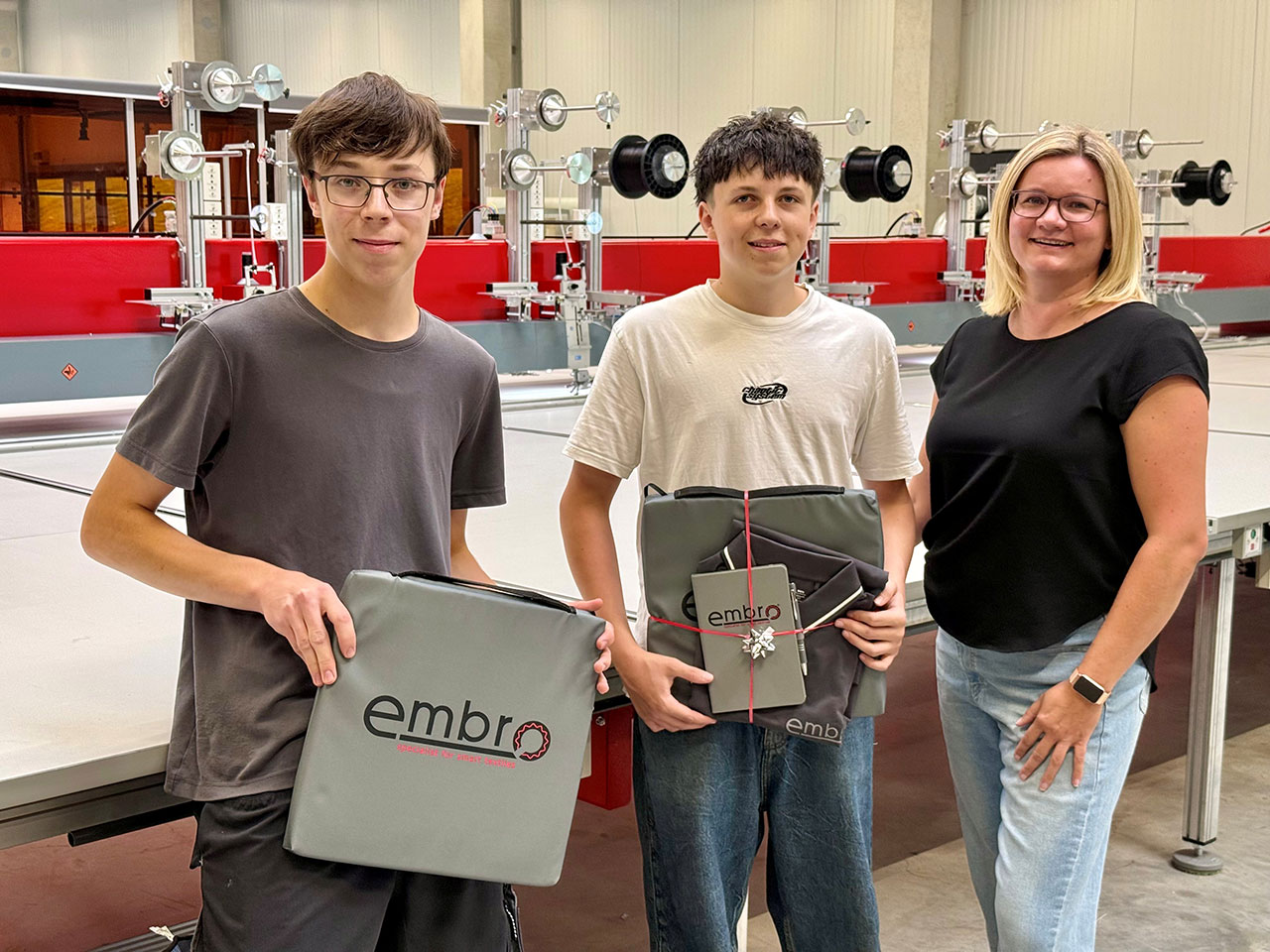 Azubis - Ausbildung bei Embro als Produktionsmechaniker 2026